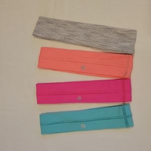 Lululemon Head Bands-Set of 4